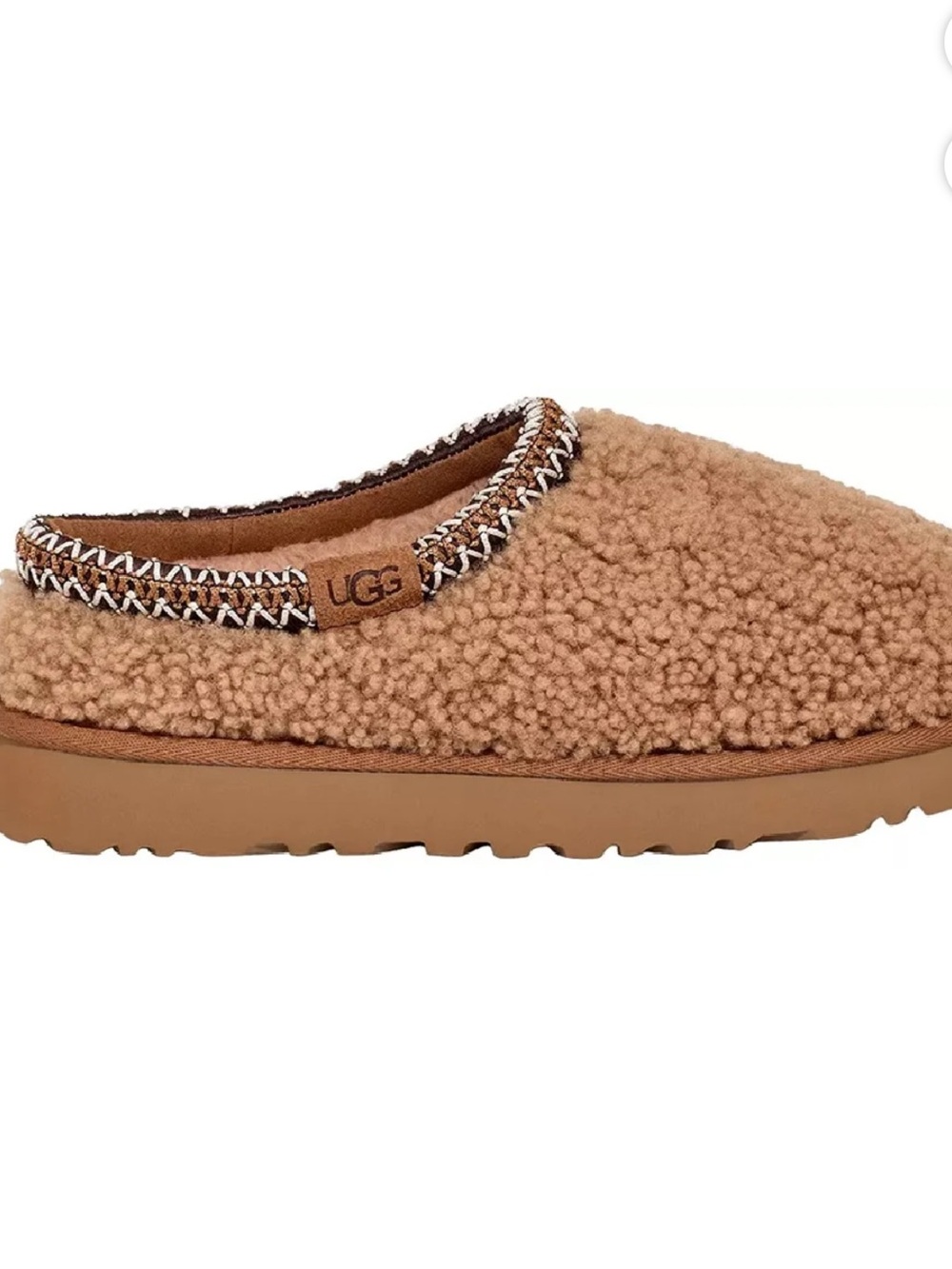 UGG women’s Tasman Maxi Curly Chestnut slippers